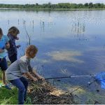 Ekokroužek - děti lovily a pozorovaly bezobratlé živočichy